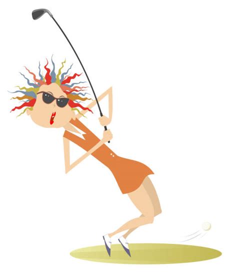 funny golf illustrations royalty free vector graphics and clip art istock