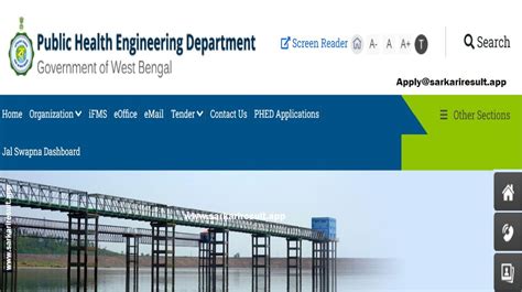 Phed West Bengal Recruitment 2021 Apply Asst Engineer 50 Post