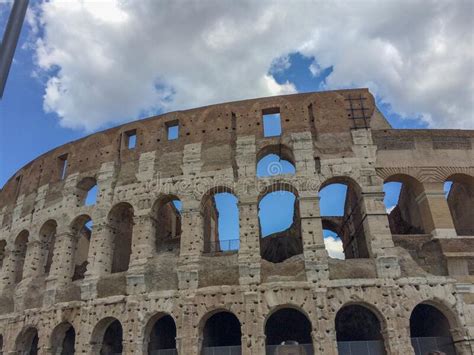 Simbolo Di Roma E Italia Colosseo Dellantico Colosseo Romano Famoso