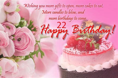 130 Happy Birthday Wishes For 22 Year Olds Birthday Sms And Wishes Birthday Sms And Wishes