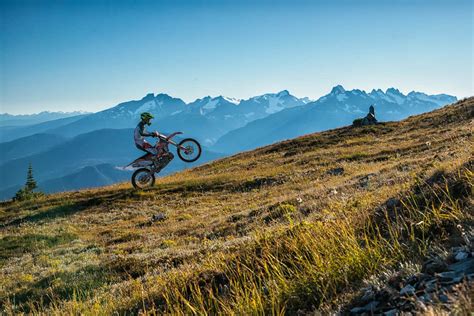 Dirt Biking Mountain Trails See Revelstoke