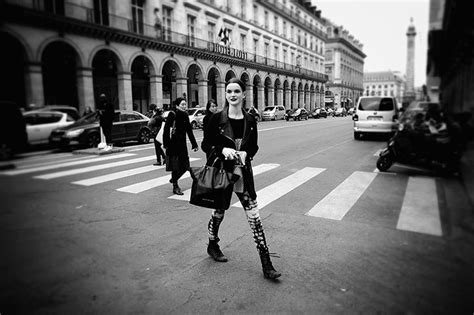 Paris Fashion Week In Black And White Fashion The Guardian