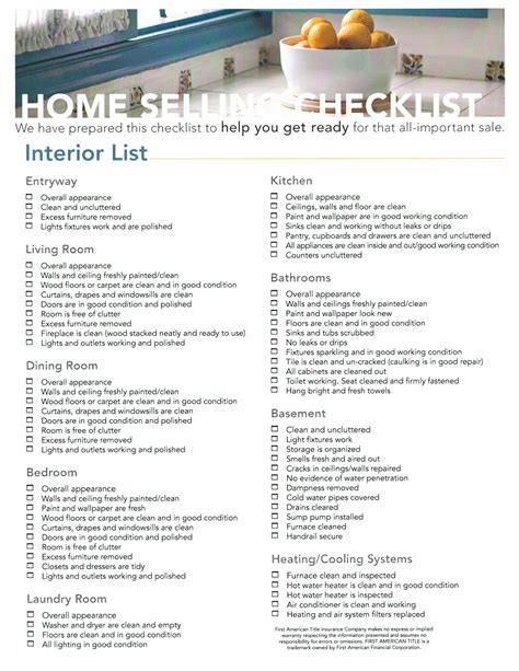 Free Home Selling Checklist For Snohomish County Homeowners