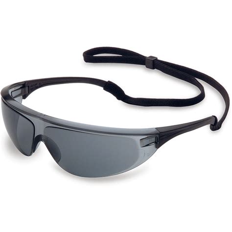 uvex by honeywell 11150751 millennia sport safety eyewear black gray