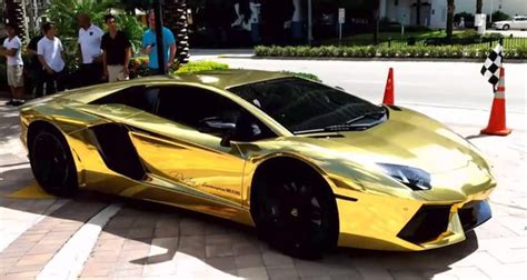 This Gold Plated Lamborghini Will Blow You Away