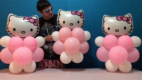 Easy Hello Kitty Balloon Decorations