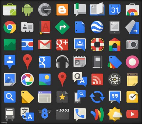 60 Absolutely Free Flat Icon Sets On Behance