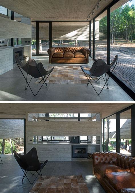 This Argentinian House Is Made Almost Entirely Of Concrete Modern