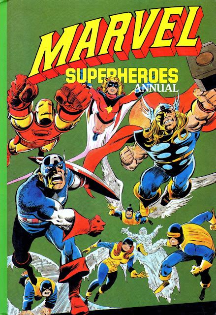 Crivens Comics And Stuff Marvel Superheroes Annual Mini Cover Gallery