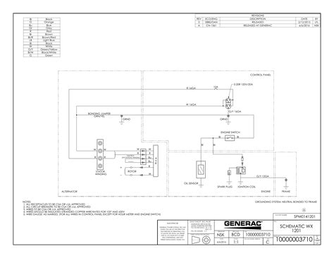 Generac Standby Generator Wiring Diagram Wiring Draw And Schematic