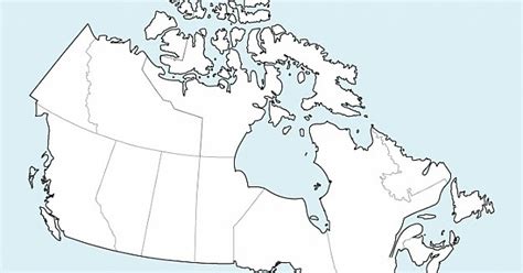 Mapa Do Canada Mapa Politico Cidades Estados E Capitais Para Colorir Images