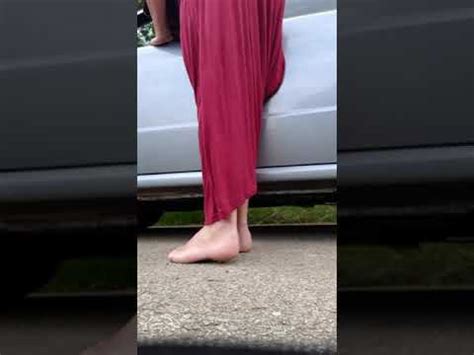 Long Maxi Dress Stuck In A Car Door Youtube