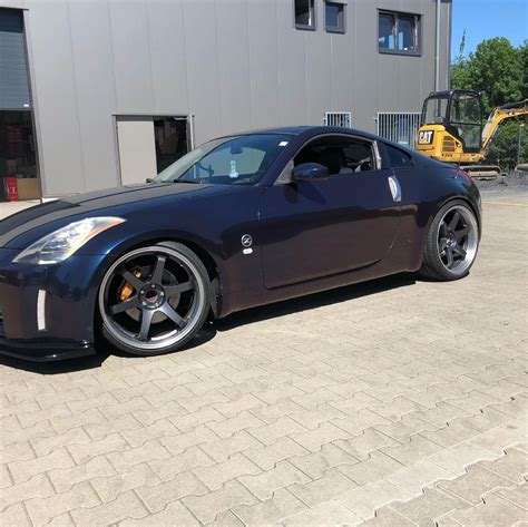 Nissan Z Mit St X Gewindefahrwerk Und Advance Wheels R In Zoll