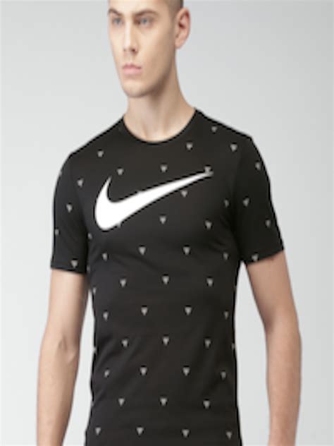 Buy Nike Men Black Printed As Core Verbiage 3 T Shirt Tshirts For Men 1601813 Myntra