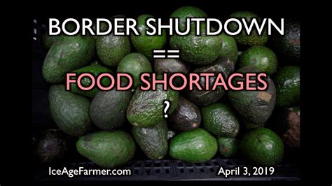 Meeting the moment to transform the us food system. USA Border Shutdown == Food Shortages !? (with Richard ...