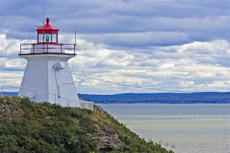 Cape Enrage Lighthouse Cliff Albert New Brunswick Photo Information