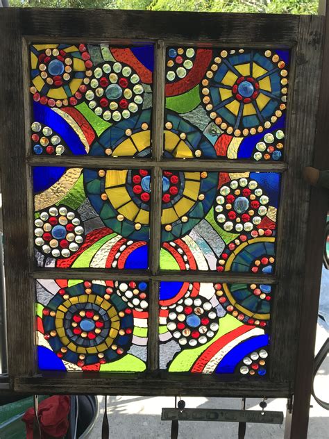 Stained Glass Mosaic Window 36x17 5 300 Mosaic Windows Pinterest