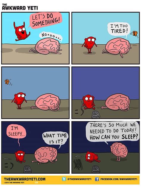 But for heart and brain couple, i think it will switch. Heart Vs. Brain: Funny Webcomic Shows Constant Battle ...