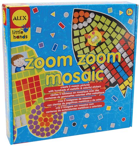 Alex Toys Early Learning Zoom Zoom Mosaic Little Hands 1405 Multi