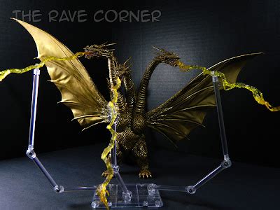 The Rave Corner S H MonsterArts King Ghidorah Figure Review