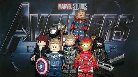 Custom Lego Avengers Endgame Minifigure Showcase Youtube