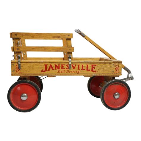 Vintage Childs Toy Wagon By Janesville Chairish