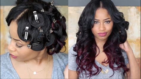 How To Pin Curl That Hair Video Black Hair Information