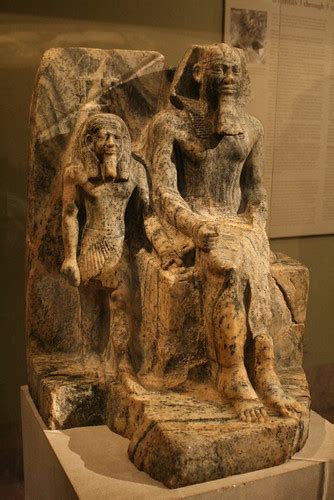 King Sahure And A Nome God Old Kingdom Dynasty 5 Reign Of Flickr