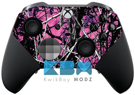 Muddy Girl Camo Custom Elite Series 2 Controller Xbox Kwikboy Modz