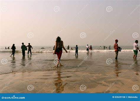 Juhu Beach In Mumbai Editorial Stock Photo Image Of Seaface 83639158
