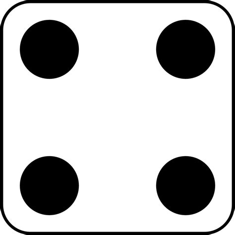 6 Dice Number Clipart Picture Black And White Download Paper Numbered Dice Ideas For Cub