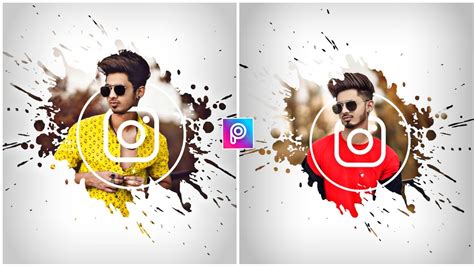 Picsart Instagram Splash Photo Editting Picsart Simple Photo Editting