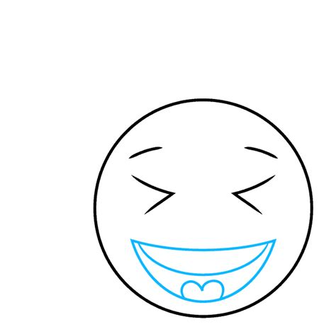How To Draw Laughing Emoji Waller Fortaish87