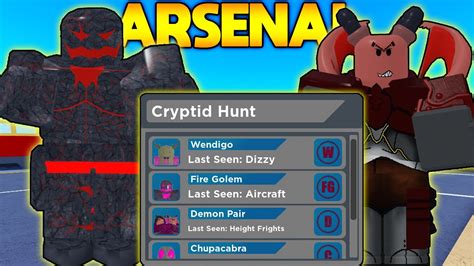 Gaming roblox roblox arsenal roblox funny moments. HOW to UNLOCK ALL CRYPTID SKINS in ARSENAL (Roblox) - YouTube