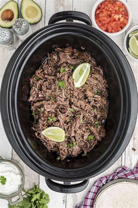 Slow Cooker Mexican Shredded Beef The Magical Slow Cooker