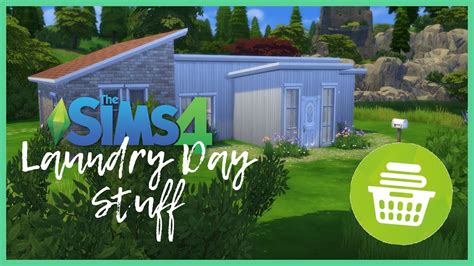 Laundry Day Stuff Pack First Look Starter Home The Sims 4 Speed