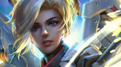 2560x1440 Overwatch The Mercy 1440p Resolution Hd 4k Wallpapersimages