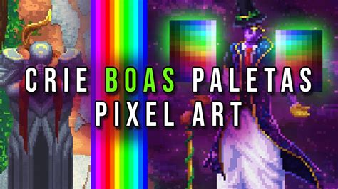 Como Criar Sua Paleta De Cores Pixel Art Tutorial YouTube