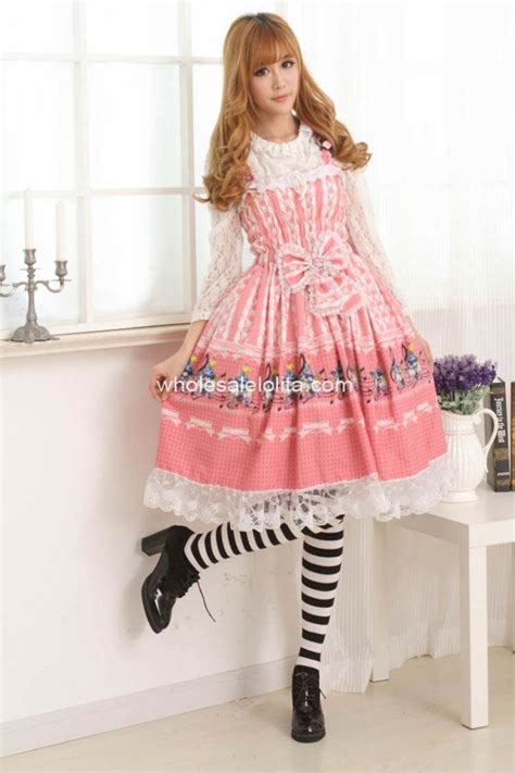 Sweet Pretty Lolita Alice Pink Princess Dress Classy Lovely Cosplay