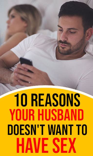 10 Reasons Your Husband Doesnt Want To Have Sex