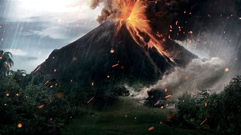 Volcano Eruption Jurassic World