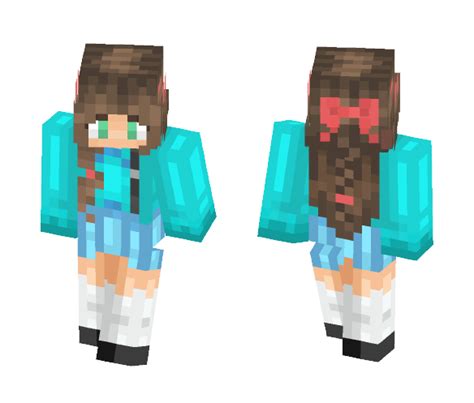 Download Blue Summer Girl Minecraft Skin For Free Superminecraftskins