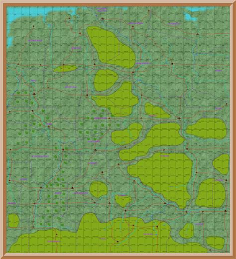Napoleonic Wargaming New Campaign Map Of Germany