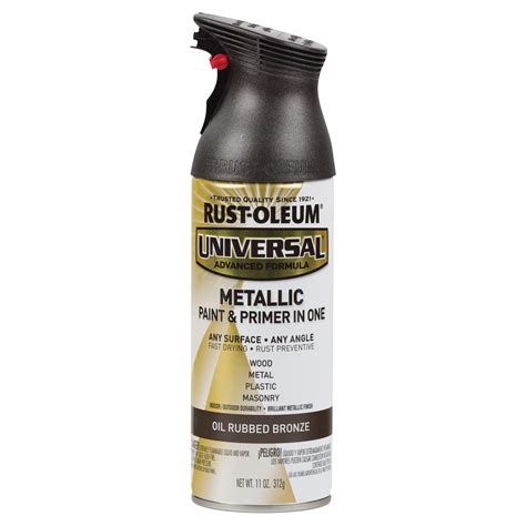 Buy Rust Oleum 249131 Universal All Surface Metallic Spray Paint 11 Oz Oil Rubbed Bronze