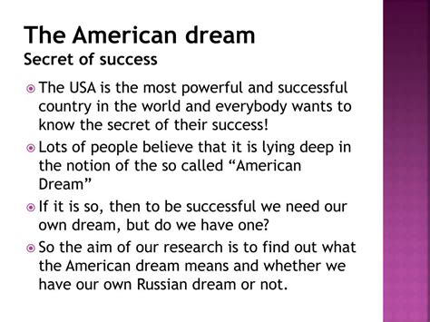 Ppt American Dream Powerpoint Presentation Free Download Id6122033