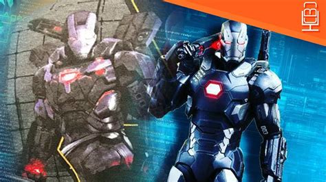 War Machine New Avengers Infinity War Armor Revealed Youtube