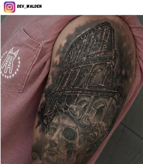 8 Roman Colosseum Tattoo Ideas Tattoo Designs