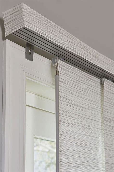 Vertical blinds are the most common sliding door window treatment and provide a solution for privacy concerns in a room that has sliding doors or french doors. The Best Vertical Blinds Alternatives for Sliding Glass Doors | The Blinds.com Blog
