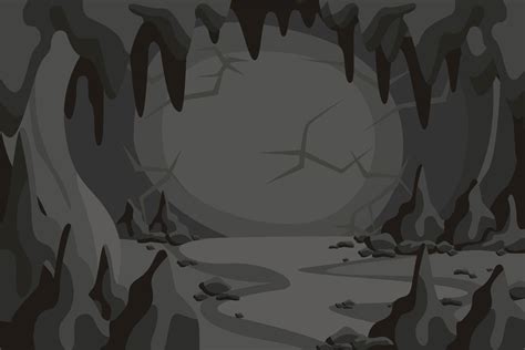 Cartoon Horror Cave Tunnel Landscape 1234022 Download