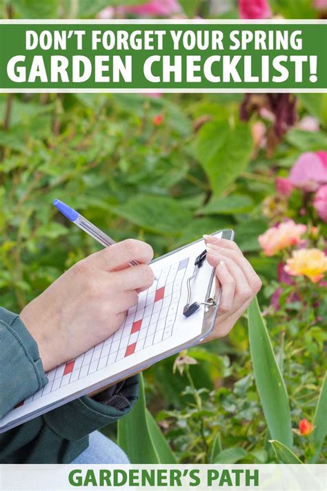 Your Spring Garden Checklist To Start The Season Strong